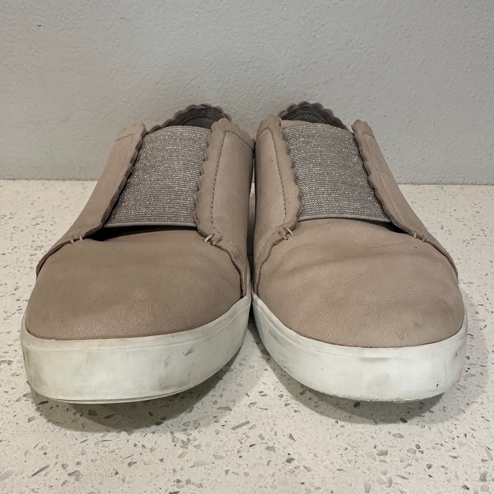 COLE HAAN Grand Crosscourt Scallop Slip-On Leather Shoes Women's Size 9B - Picture 4 of 10
